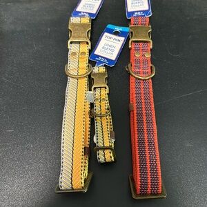 Linen dog collar